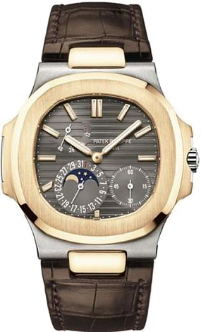 Replica Patek Philippe Nautilus 5712GR-001 5712 Power Reserve Moonphase watch cost